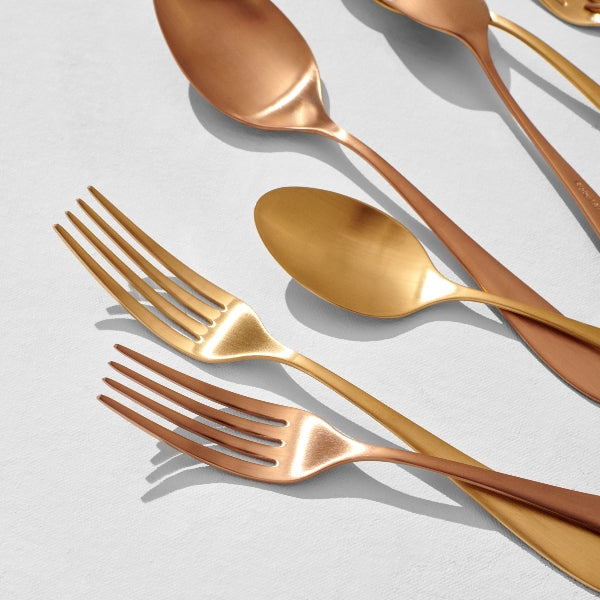 Copper flatware online