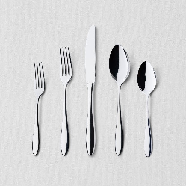 TABLE 12 50-Piece 18/10 Stainless Steel Flatware Set (Service for