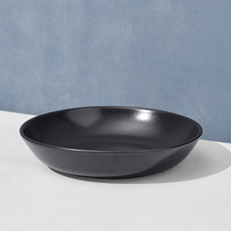Charcoal navy serving bowl