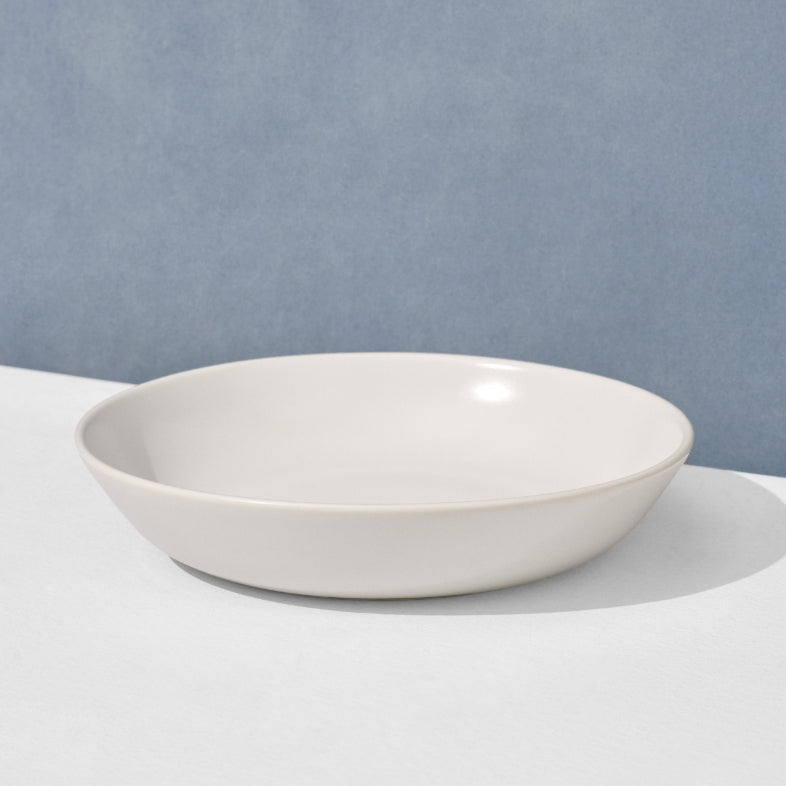 Off white serving bowl